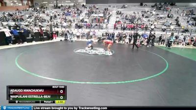 62 lbs Semifinal - Adaugo Nwachukwu, CA vs Waipuilani Estrella-Beauchamp, HI