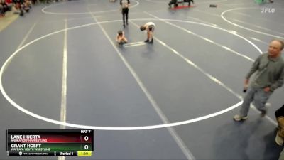 Cons. Round 2 - Grant Hoeft, Wayzata Youth Wrestling vs Lane Huerta, Anoka Youth Wrestling