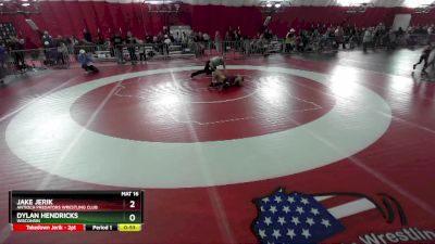 73-78 lbs Round 1 - Dylan Hendricks, Wisconsin vs Jake Jerik, Antioch Predators Wrestling Club