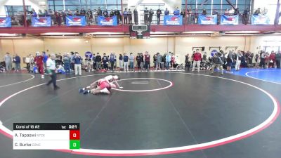 113 lbs Consi Of 16 #2 - Aritra Tapaswi, Natick vs Cullen Burke, Concord