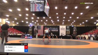 77 kg Quarters - Michael Hooker, Army (WCAP) vs Jon Jay Chavez, NYAC/FLWC