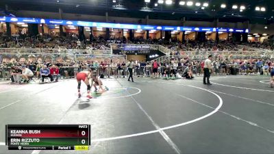 110 lbs Semifinal - Keanna Bush, Hudson vs Erin Rizzuto, Ponte Vedra