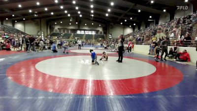 64 lbs Consi Of 8 #2 - Waylon Anderson, Harris County Wrestling Club vs Cal Covelo, South Forsyth WAR Wrestling Club