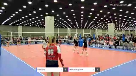KeAloha vs NASA15 grace - 2022 JVA World Challenge presented by Nike - Expo Only