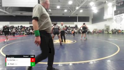 215 lbs Semifinal - Robert Platt, Poway vs Kayden Cartee, Mayfair