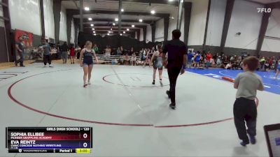 120 lbs Semifinal - Sophia Ellibee, Pioneer Grappling Academy vs Eva Reintz, CNWC Concede Nothing Wrestling Club