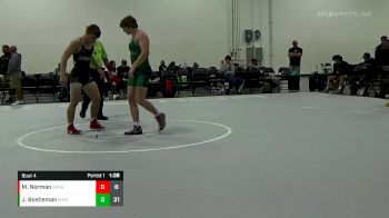 152 lbs Round 2 (4 Team) - Jacob Bostleman, Black Mambas vs Max Norman, Arsenal