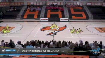 Destin Middle At Regatta - Destin Dazzlers [2022 Jr. High/Middle School - Jazz Day 1] 2022 NDA Bama Dance Regional Championship