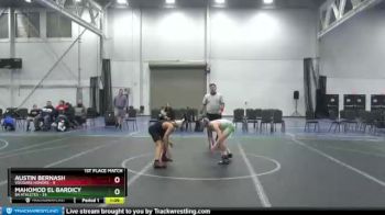 92 lbs Finals (2 Team) - Austin Bernash, Vougars Honors vs Mahomod El Bardicy, 84 Athletes