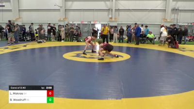 C-108 lbs Consi Of 8 #2 - Luke Mokros, OH vs Brice Woodruff, PA