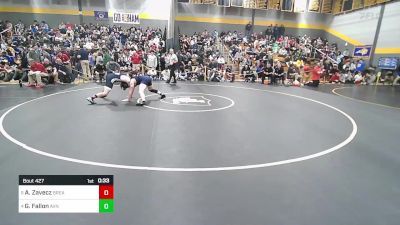 182 lbs Consolation - Adam Zavecz, Bristol Eastern vs Gavin Fallon, Avon