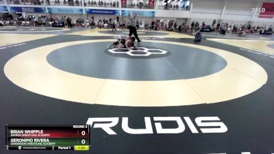 127-2 lbs Round 3 - Geronimo Rivera, Sanderson Wrestling Academy vs Brian Whipple, Askren Wrestling Academy