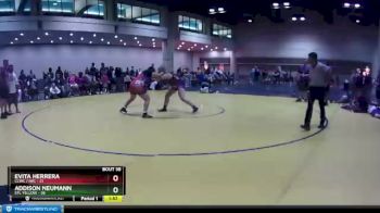 185 lbs Round 8 (10 Team) - Evita Herrera, CLWC / IWC vs Addison Neumann, STL Yellow