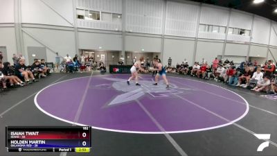 182 lbs Round 2 (8 Team) - Isaiah Twait, Idaho vs Holden Martin, Oklahoma Red