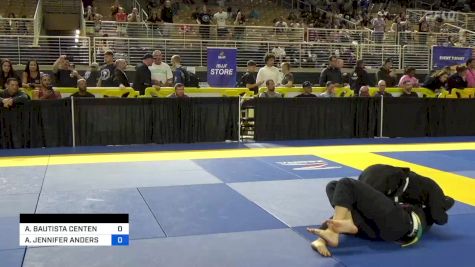 ALEJANDRA BAUTISTA CENTENERA vs ANGELINA JENNIFER ANDERSON 2024 Pan Jiu Jitsu IBJJF Championship