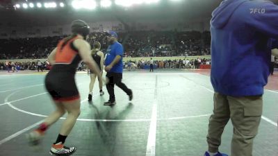 138 lbs Round Of 32 - Emilie Robbins, Sallisaw Takedown Club vs Isabella Doonkeen, Little Axe Girls