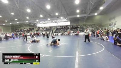 138 lbs Cons. Round 2 - Kayden Barlow, Grantsville Wrestling Club vs Kyle Herrera, Unattached