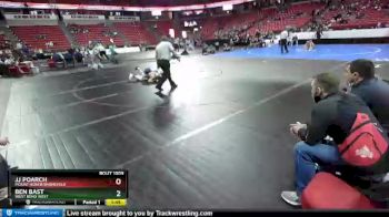 D1-113 lbs Champ. Round 1 - Ben Bast, West Bend West vs JJ Poarch, Mount Horeb/Barneveld