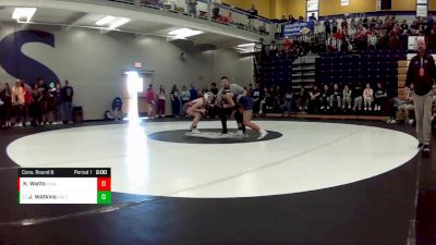 115 lbs. Cons. Round 6 - Johanna `jojo` Watkins, Holt vs Kelsey Watts, Nixa