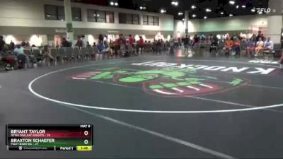 182 lbs Round 3 (6 Team) - Bryant Taylor, NFWA Oakleaf Knights vs Braxton Schaefer, Fight Barn WC