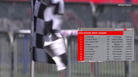 High School Boys' 4x400m Relay, Event 526