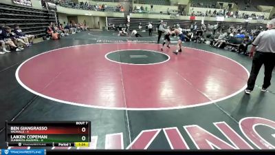 145 lbs Semis & 1st Wrestleback (8 Team) - Ben Giangrasso, Vacaville vs Laiken Copeman, Zumbrota-Mazeppa