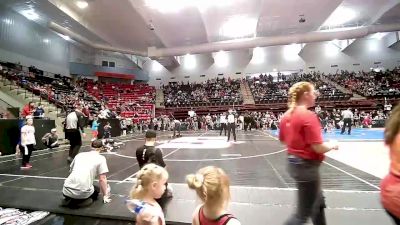 40 lbs Round Of 16 - Bryer Williams, Locust Grove Youth Wrestling vs Braxson Bas, Topeka Blue Thunder