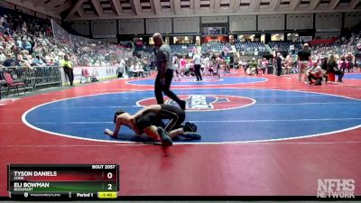 2A-106 lbs Quarterfinal - Eli Bowman, Rockmart vs Tyson Daniels, Cook