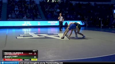 165 lbs Seamus Casey, Air Force vs Michael Caliendo III, North Dakota State