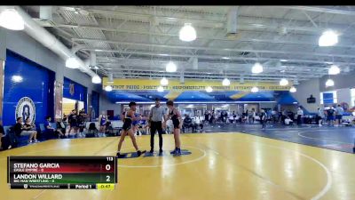 106 lbs Round 2 (8 Team) - Stefano Garcia, Eagle Empire vs Landon Willard, Big Man Wrestling