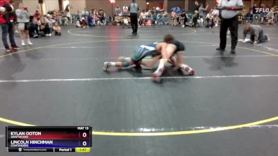 125-135 lbs Round 2 - Lincoln Hinchman, Contenders vs Kylan Ooton, Unattached