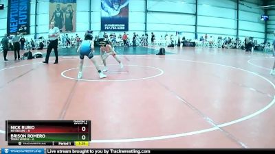 72 lbs Rd# 10- 4:00pm Saturday Final Pool - Brison Romero, Terps Xpress vs Nick Rubio, No Escape