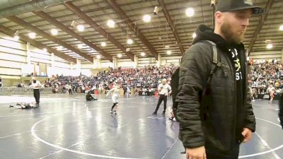 75 lbs Cons. Round 3 - Kempson Humphreys, Cedar Jr. Wrestling vs Grayson Skeem, Fremont Wrestling Club