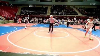 96 lbs Semifinal - Hagen Ellis, Salina Wrestling Club vs Jayce Kent, Glenpool Youth Wrestling