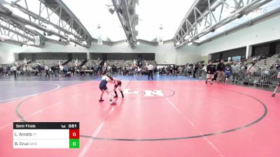 56-B2 lbs Semifinal - Luca Amato, Team Tugman vs Brody Cruz, Bayport-Blue Point