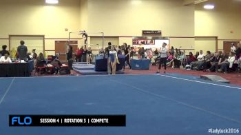 Floor, Session 4, Rotation 3 - 2016 Lady Luck Invitational