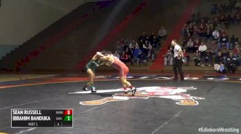 133 m, Anthony Rivera, Edinboro vs Vince Rodriguez, GMU