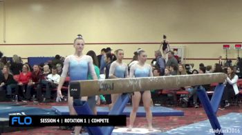 Beam, Session 4, Rotation 1 - 2016 Lady Luck Invitational
