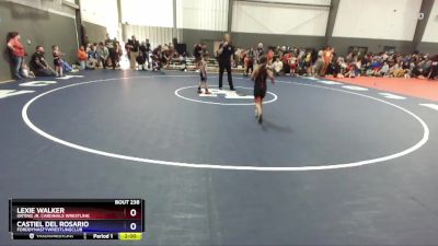 53 lbs Cons. Round 2 - Lexie Walker, Orting Jr. Cardinals Wrestling vs Castiel Del Rosario, FordDynastyWrestlingClub