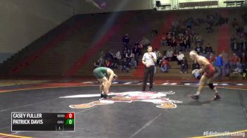 165 m, Casey Fuller, Edinboro vs Patrick Davis, GMU