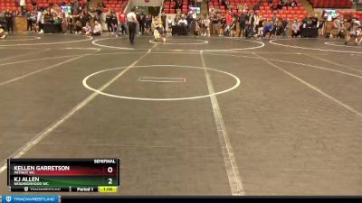 68 lbs Semifinal - Kellen Garretson, Patriot WC vs Kj Allen, Neighborhood WC