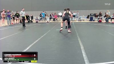 210 lbs Round 6 (10 Team) - Conner Massinon, Terps Xpress vs Levi Bailey, Noke Wrestling RTC