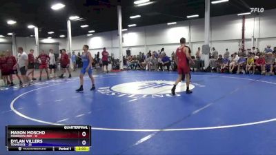 119 lbs Quarterfinals (8 Team) - Mason Moscho, Minnesota Red vs Dylan Villers, Tennessee