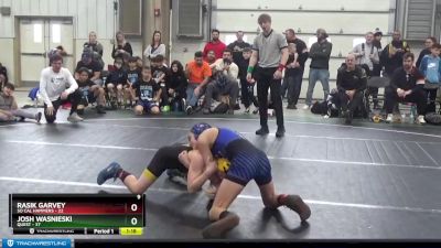 100 lbs Round 5 (6 Team) - Rasik Garvey, So Cal Hammers vs Josh Wasnieski, Quest