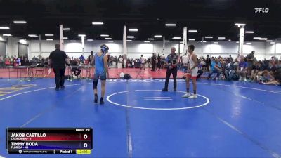 106 lbs Placement Matches (16 Team) - Jakob Castillo, California vs Timmy Boda, Florida