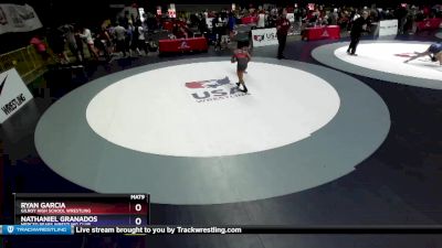 106 lbs Quarterfinal - Ryan Garcia, Gilroy High School Wrestling vs Nathaniel Granados, Merced Bears Wrestling Club