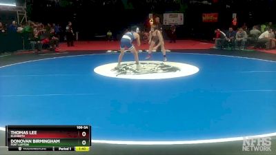 106-3A Quarterfinal - Donovan Birmingham, Fort Lupton vs Thomas Lee, Elizabeth