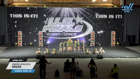 Inspire Athletics - Spark [2024 L1 Youth - D2 Day 1] 2024 The U.S. Finals: Des Moines