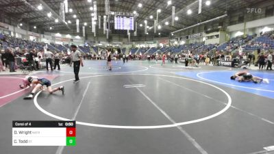 82 lbs Consi Of 4 - Drew Wright, Natrona Colts vs Casen Todd, St. Francis WC