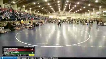 100 lbs Champ Round 1 (16 Team) - Harvey Walgren, Utah Black vs Jordan Larson, Warriors Of Christ